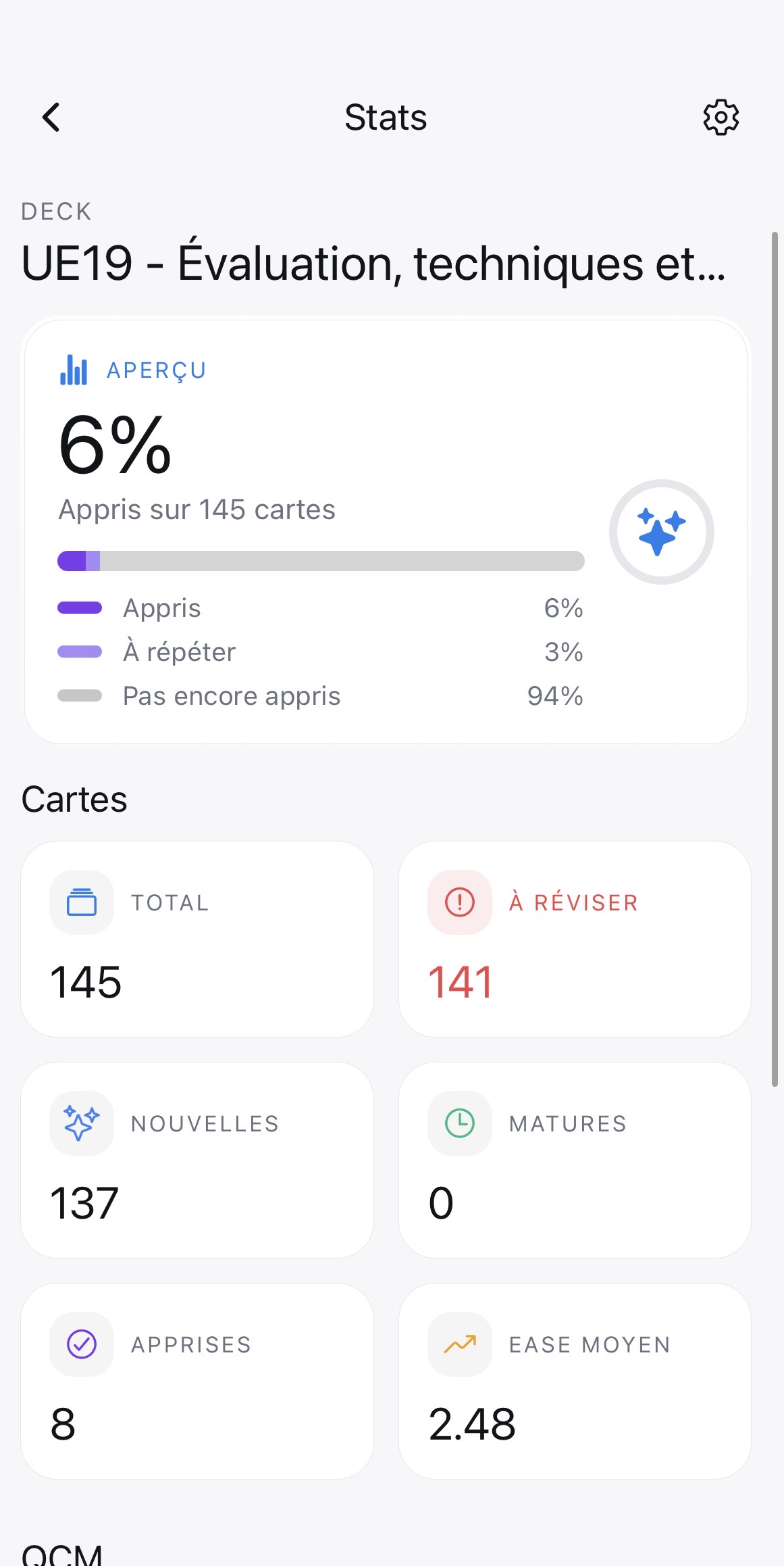 CliniCard – écran 4